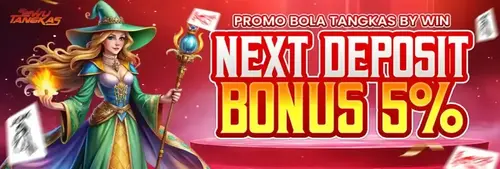 BONUS DEPOSIT 5 % BOLA TANGKAS BY WINNING